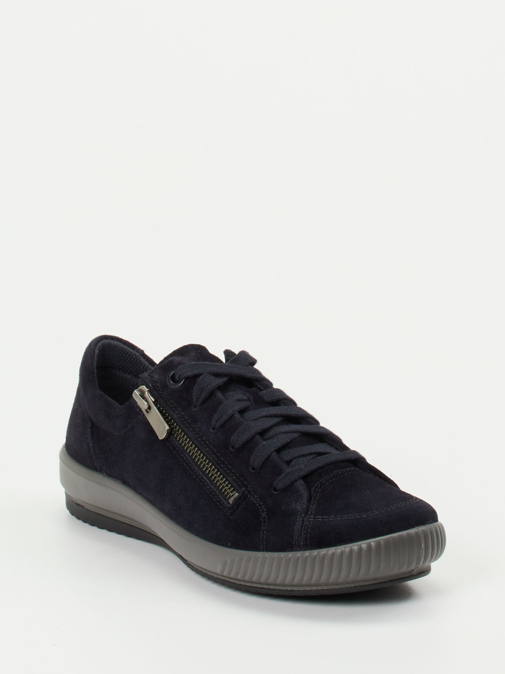 Legero – Sneaker aus Veloursleder navyblau