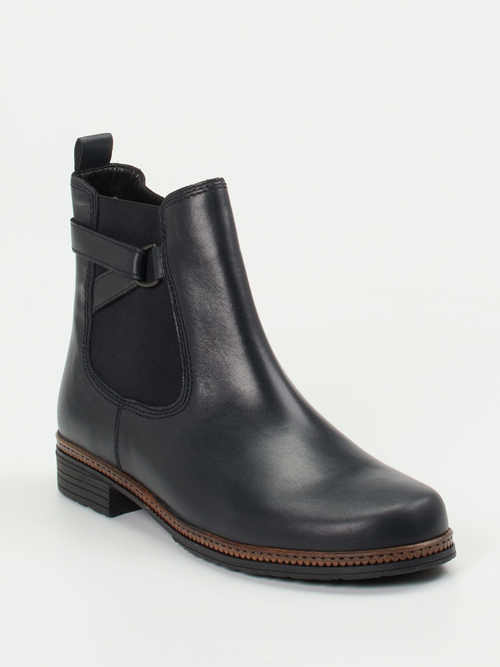 Gabor – Chelsea Boots aus Kalbleder in Nachtblau