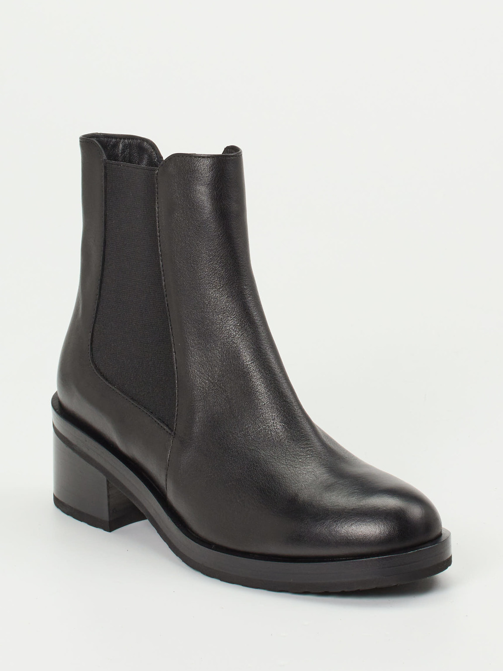 Truman's – Chelsea Boots aus Kalbleder schwarz