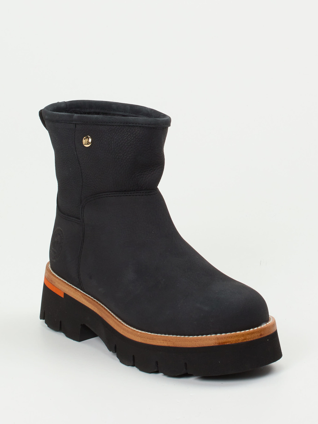 Panama Jack – Winterboots aus Nubukleder Schwarz