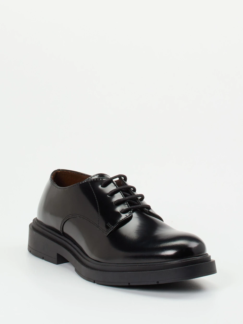Ralph Harrison – Derby-Schnürschuh aus Hochglanzleder Schwarz