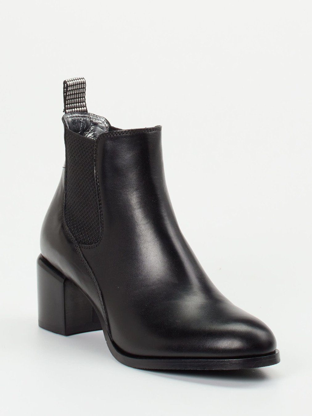 Maripé – Chelsea Boots aus Kalbleder Schwarz
