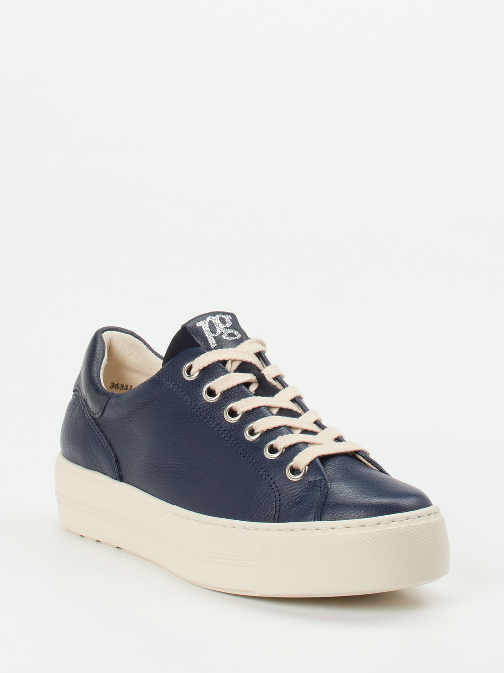 Paul Green – Sneaker aus Kalbleder Dunkelblau