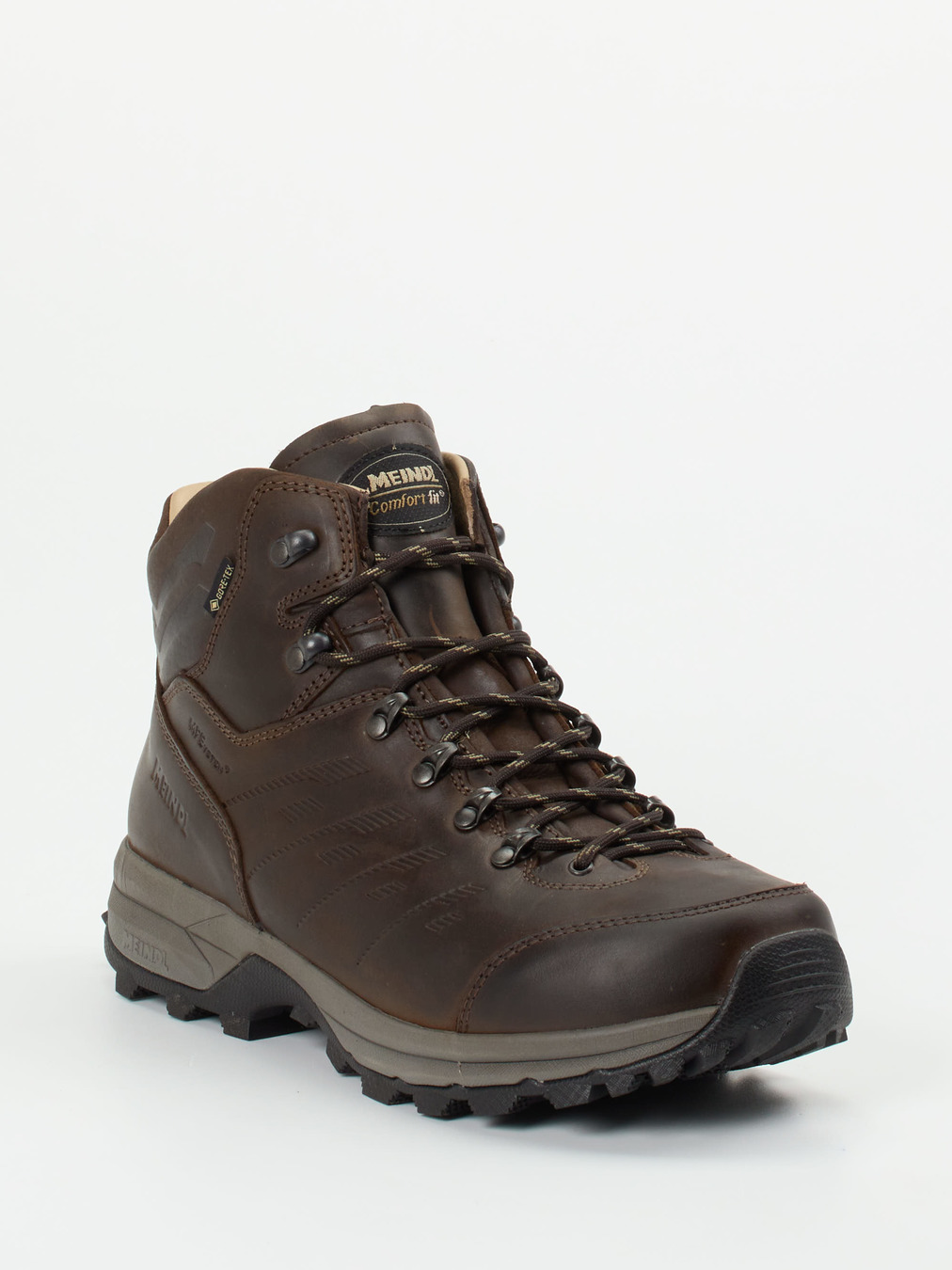 Meindl – Wanderstiefel aus Fettleder dunkelbraun