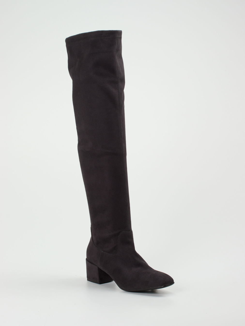 Andrea Puccini – Overknee-Stiefel aus Stretch-Velours