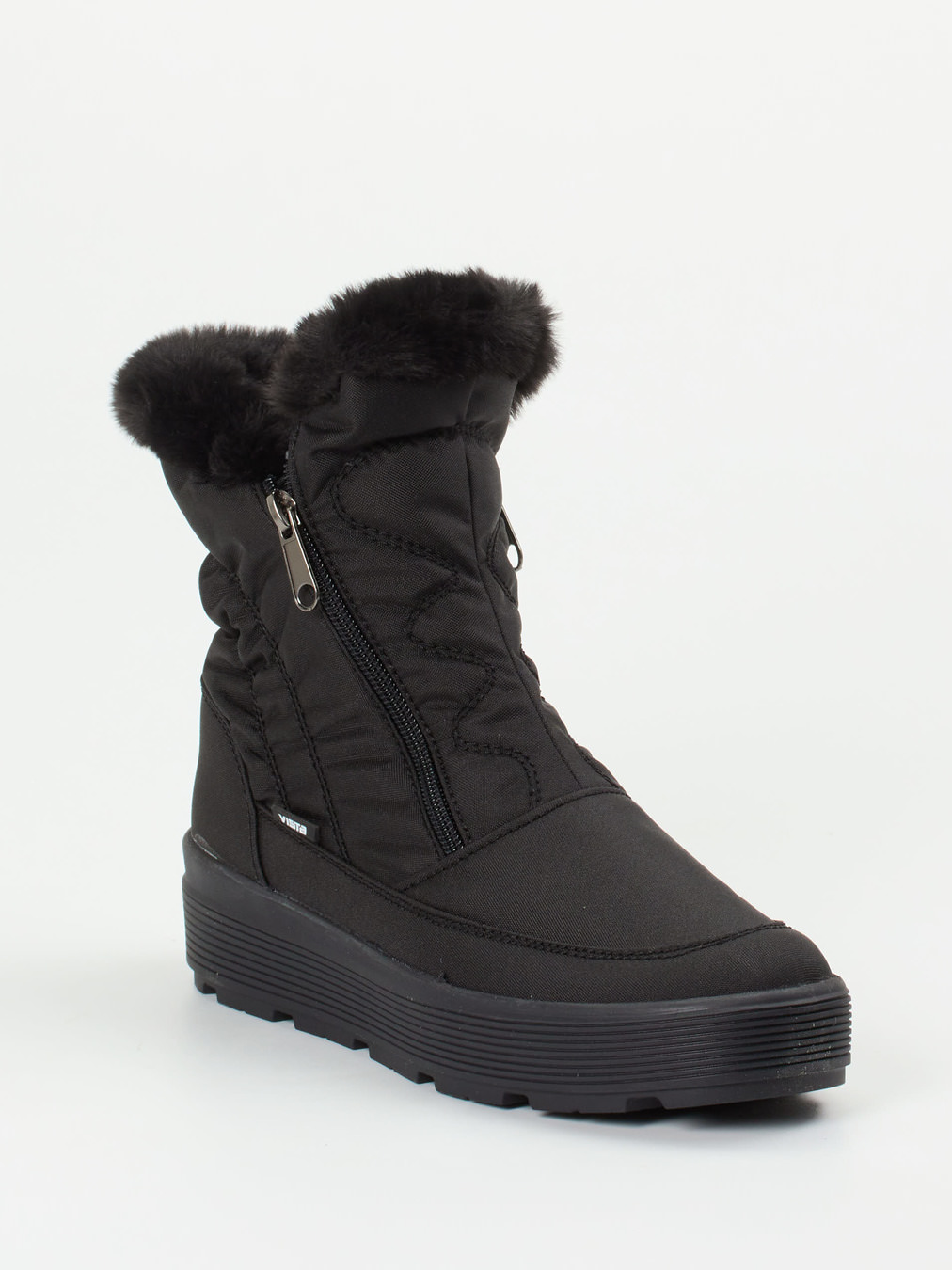 Vista – Winterboots aus Nylon schwarz