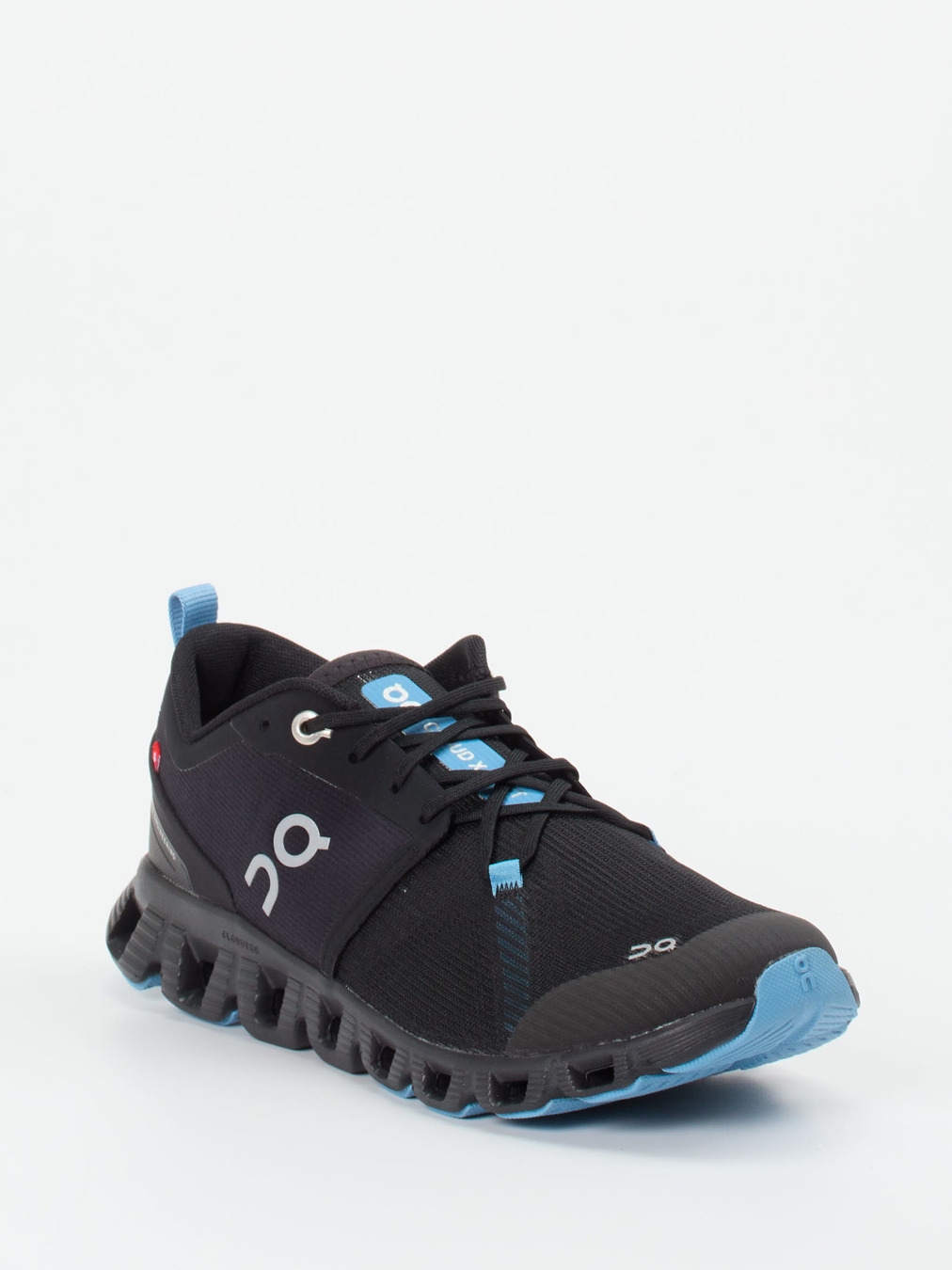 ON – Performance-Sneaker aus Mesh schwarz