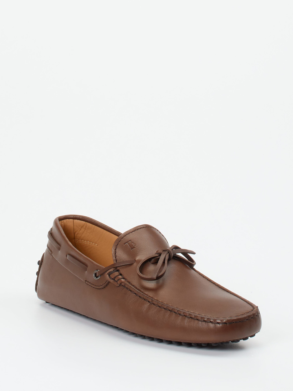 Tod's – Mokassin aus Kalbleder in Mittelbraun