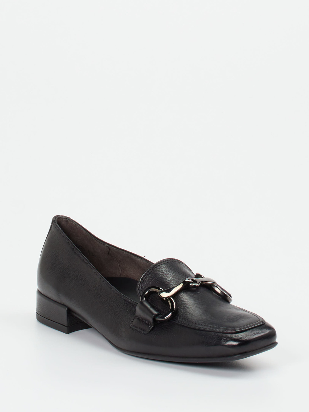 Paul Green – Loafer aus Kalbleder schwarz