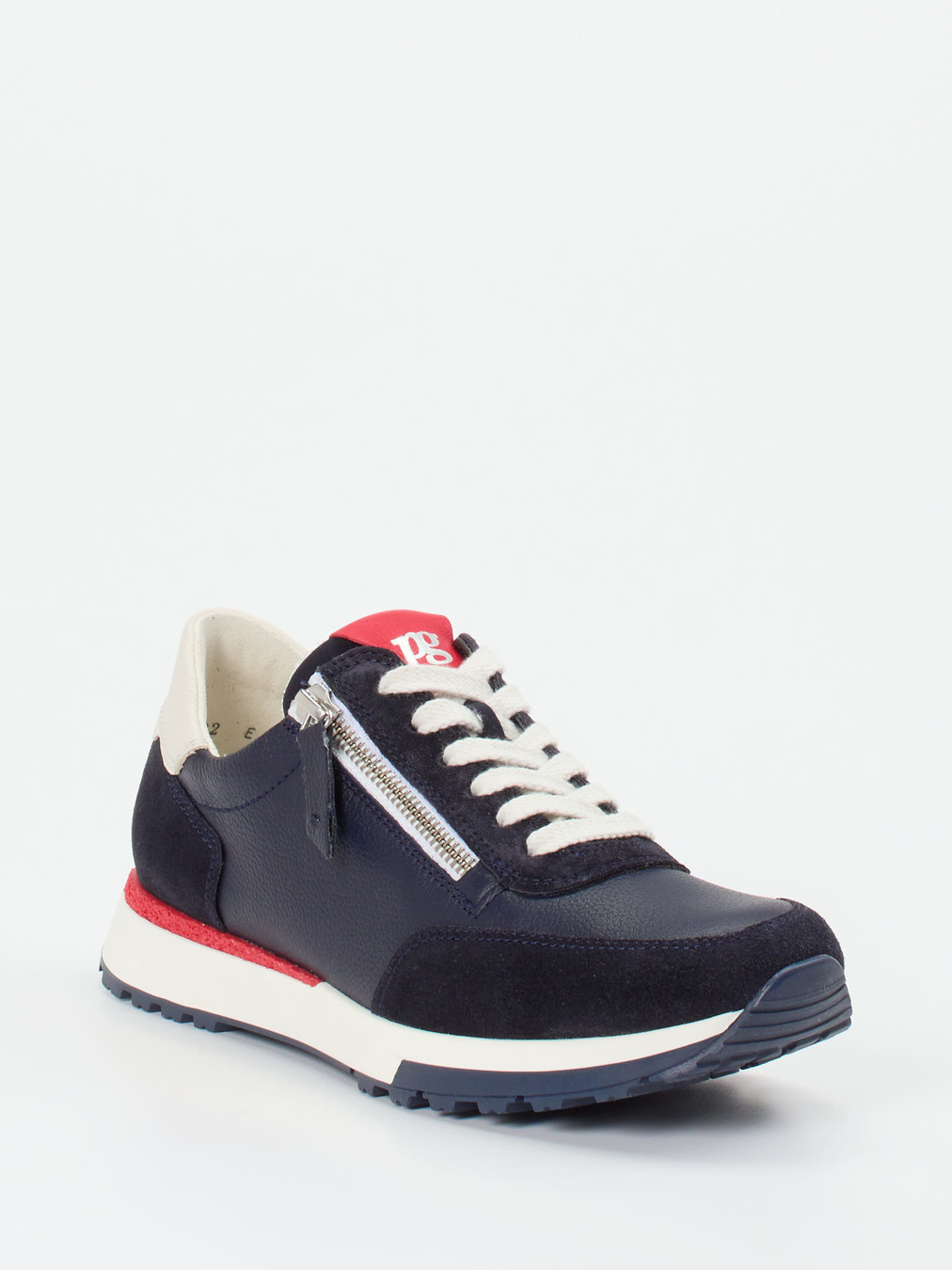 Paul Green – Sneaker aus Kalbleder Dunkelblau