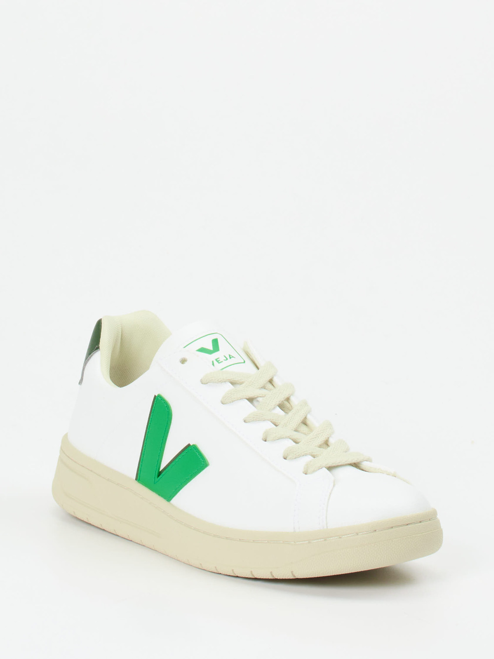 VEJA – Sneaker aus veganem Glattleder weiß