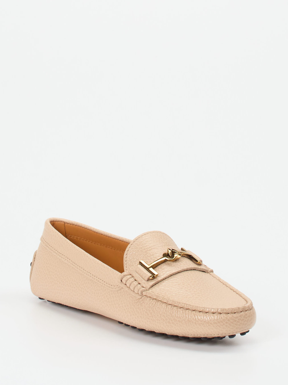 Tod's – Loafer aus Kalbleder in Beige