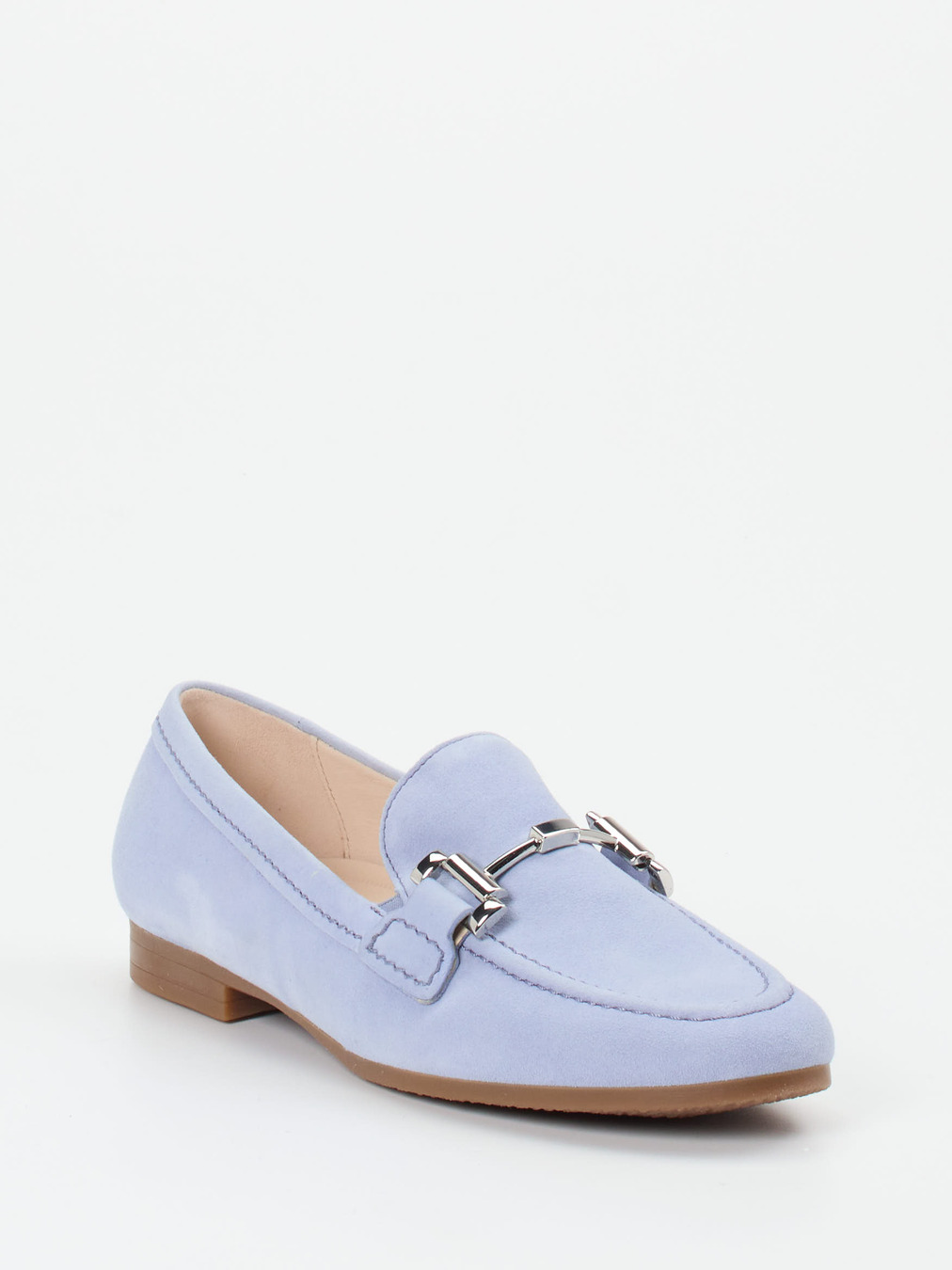 Gabor Comfort – Loafer aus Veloursleder Pastellflieder