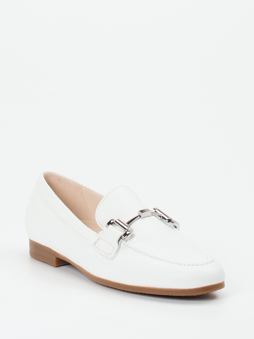 Gabor Comfort – Loafer aus Kalbleder weiß