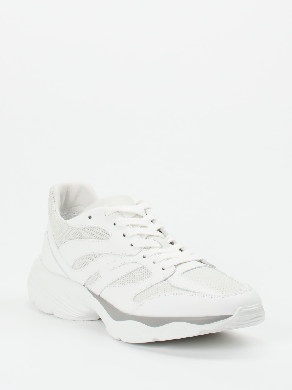 Hogan – Chunky Sneaker aus Kalbleder und Mesh Weiß