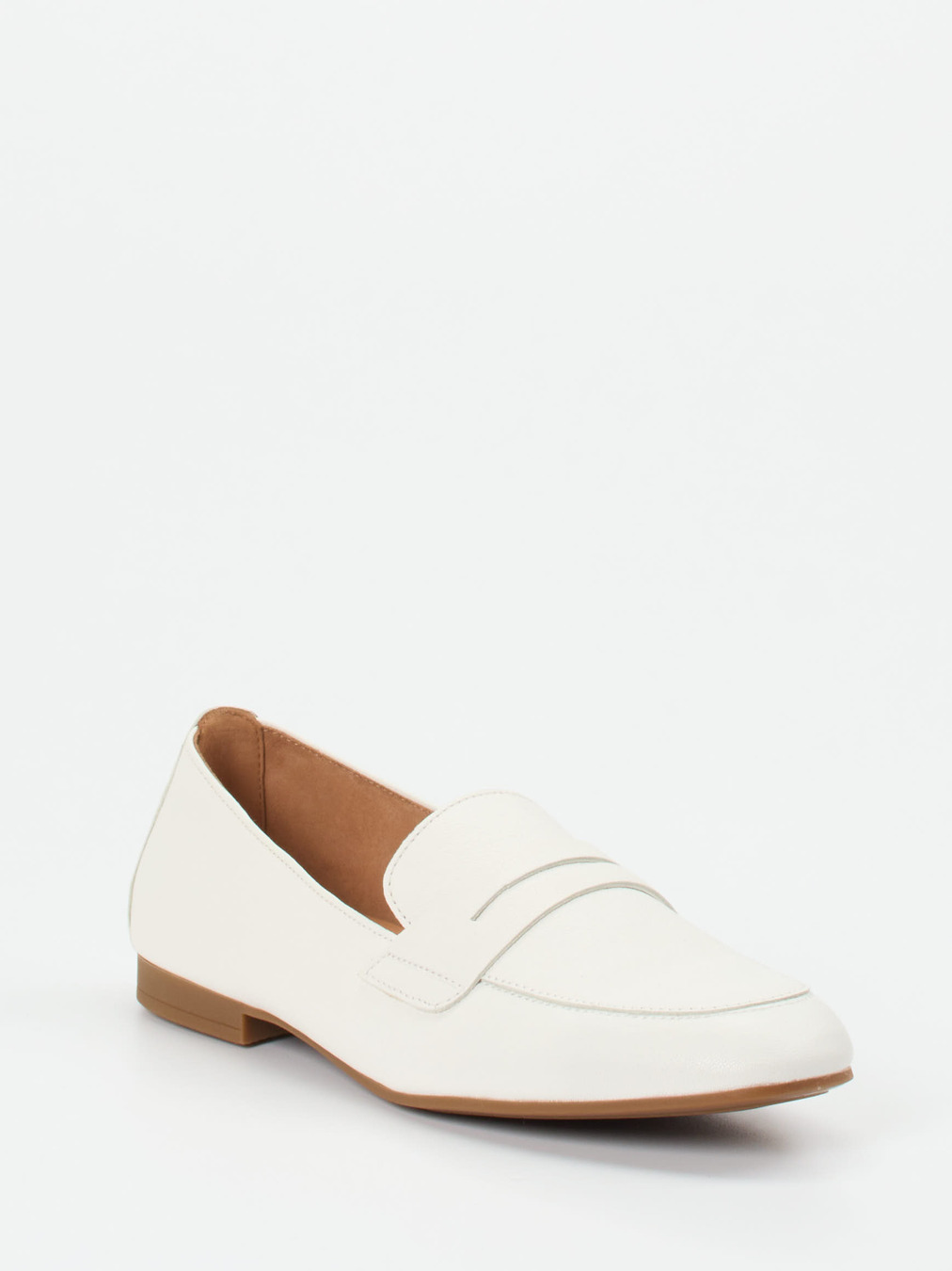 Gabor – Loafer aus Kalbleder in Cremeweiß