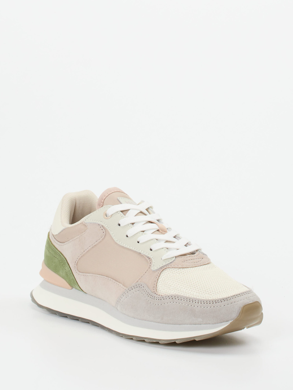 THE HOFF BRAND – Retro-Sneaker aus Veloursleder Mesh