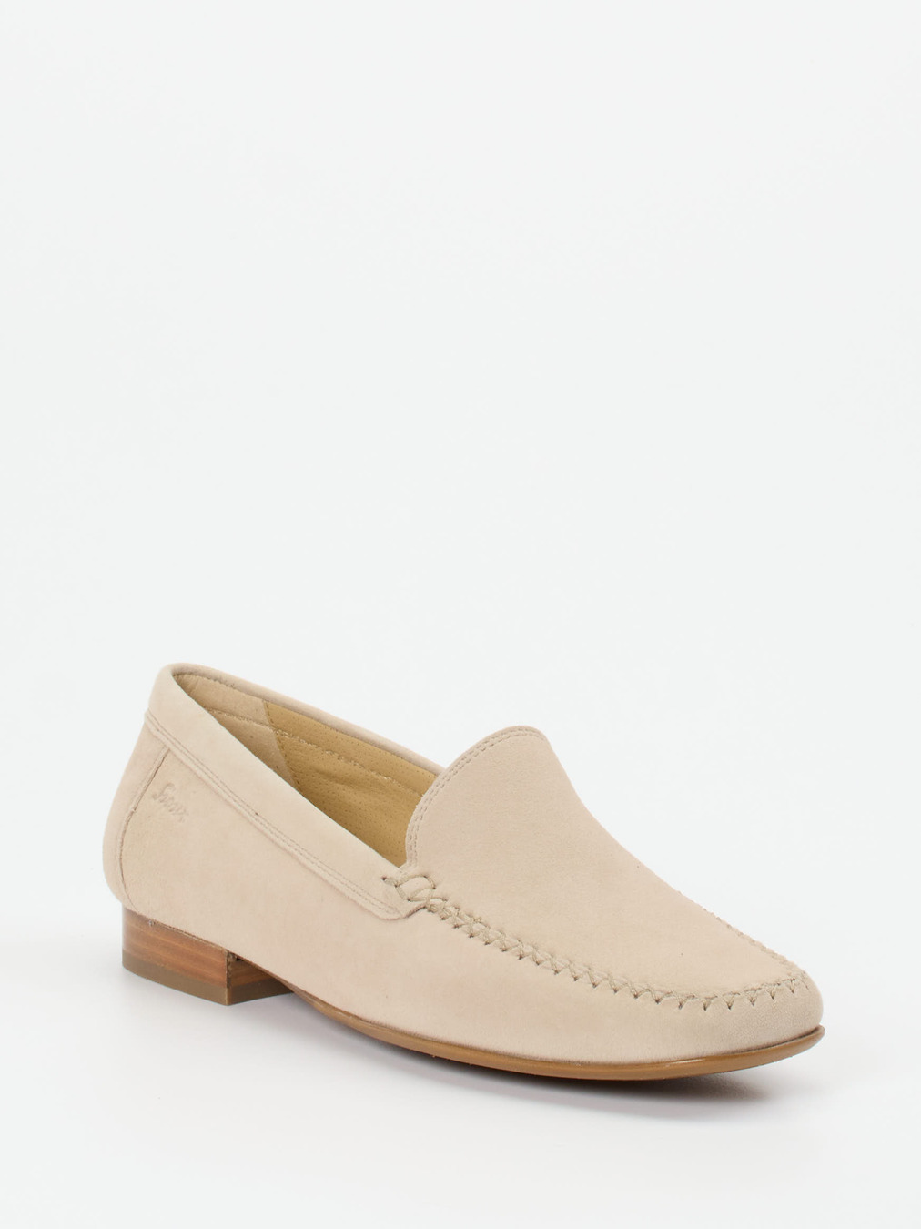Sioux – Loafer aus Veloursleder beige