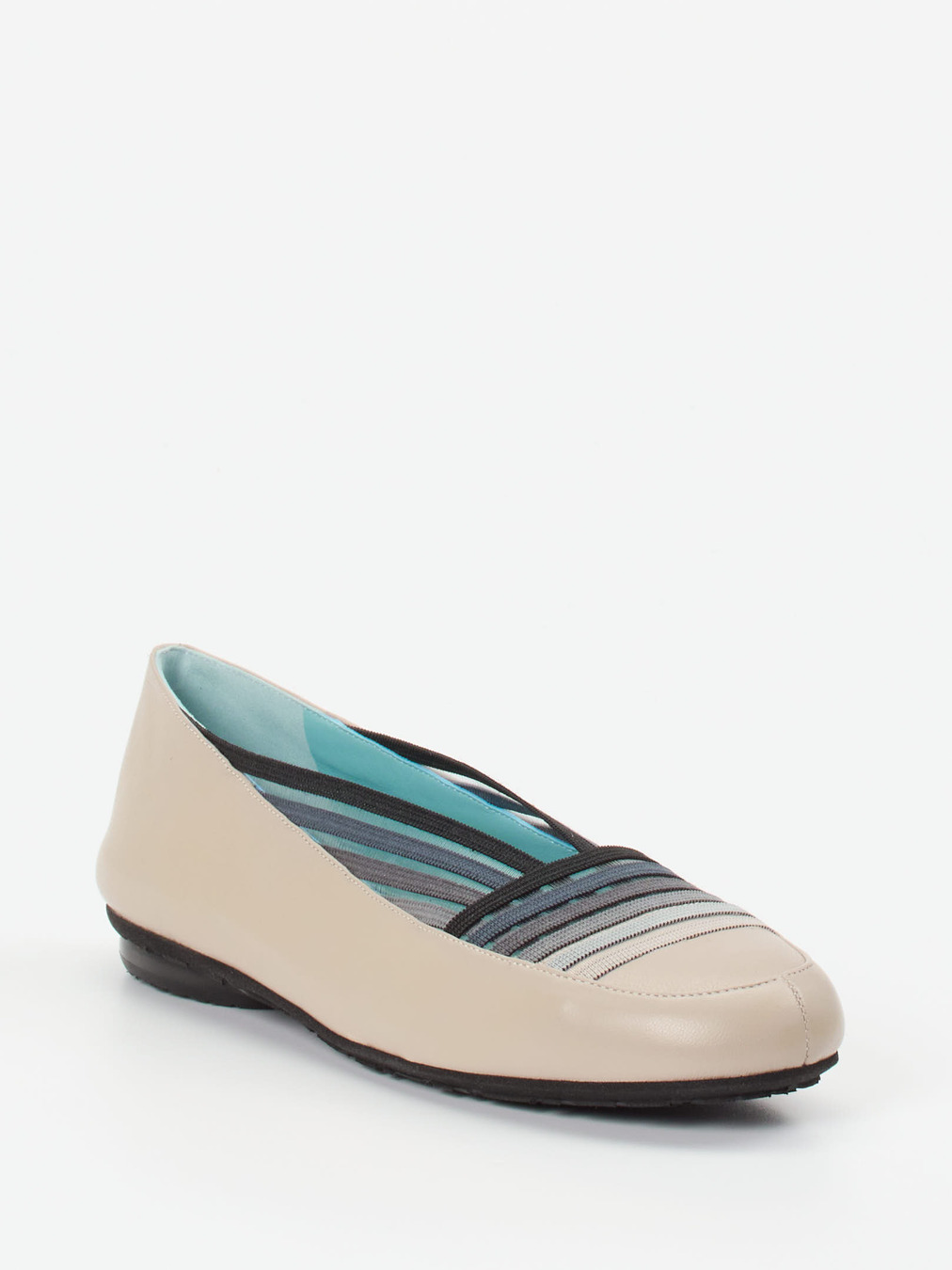 Thierry Rabotin – Komfort-Ballerina aus Lammleder beigegrau