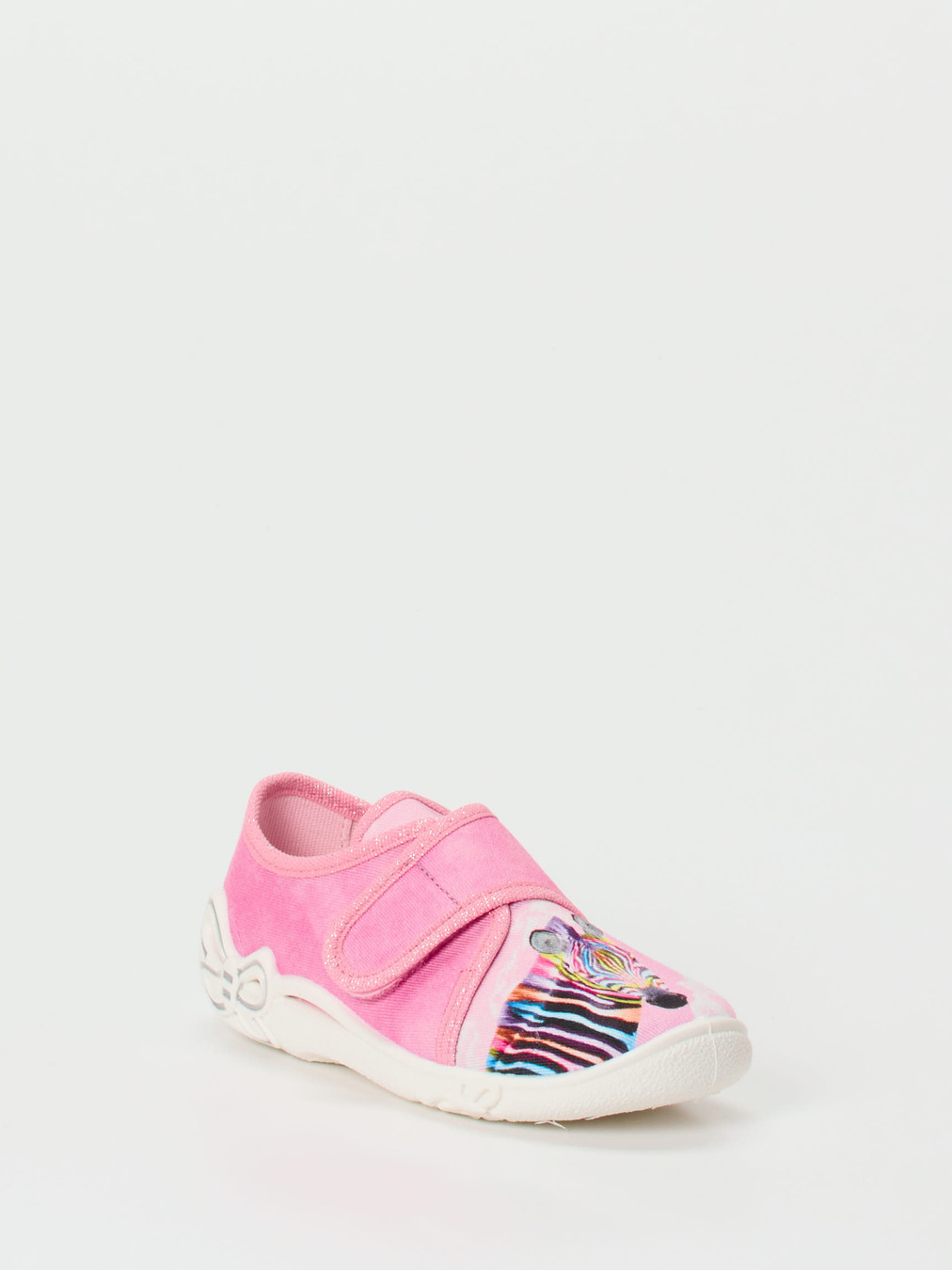 Superfit – Kinderhausschuh aus Textil in Rosa