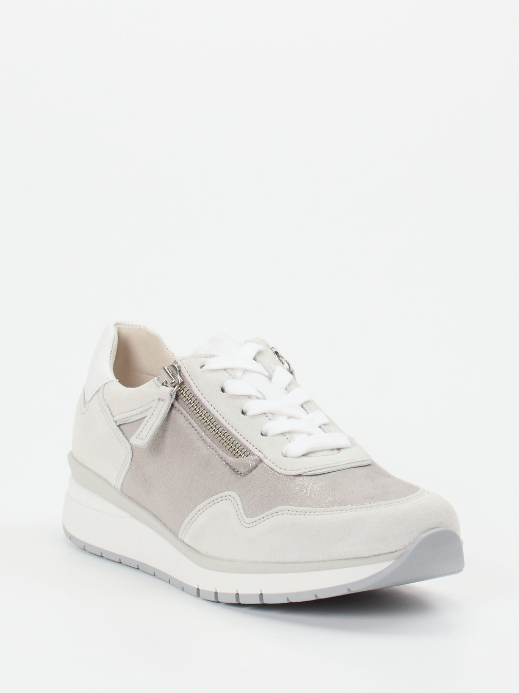 Gabor Comfort – Komfort-Sneaker aus Stretch und Veloursleder