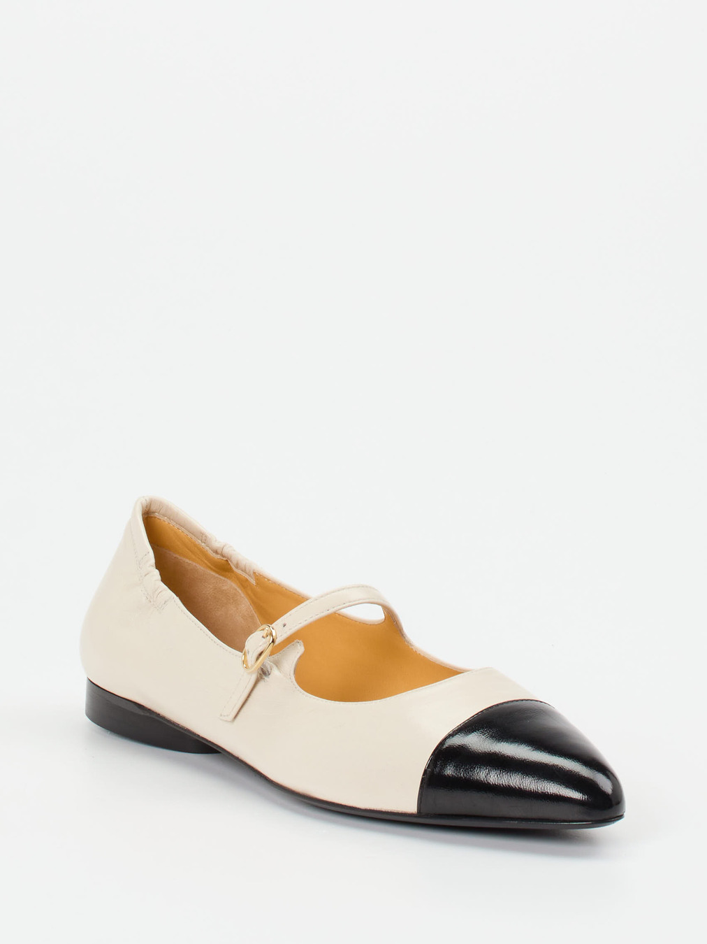 Truman's – Mary Jane Ballerina aus Lackleder zweifarbig