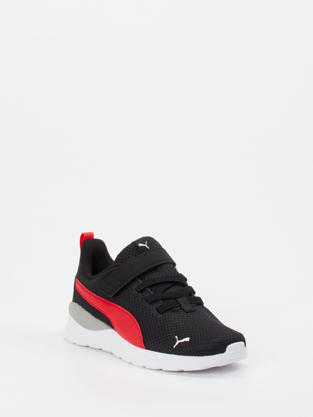 Puma – Kinder-Sneaker aus Meshtextil Schwarz