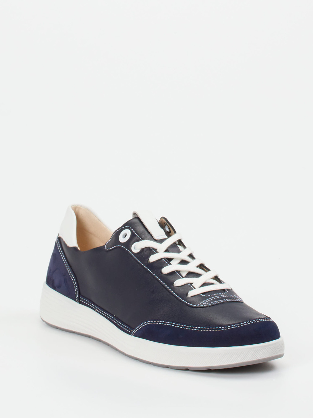 Ganter – Sneaker aus Kalbleder in Dunkelblau