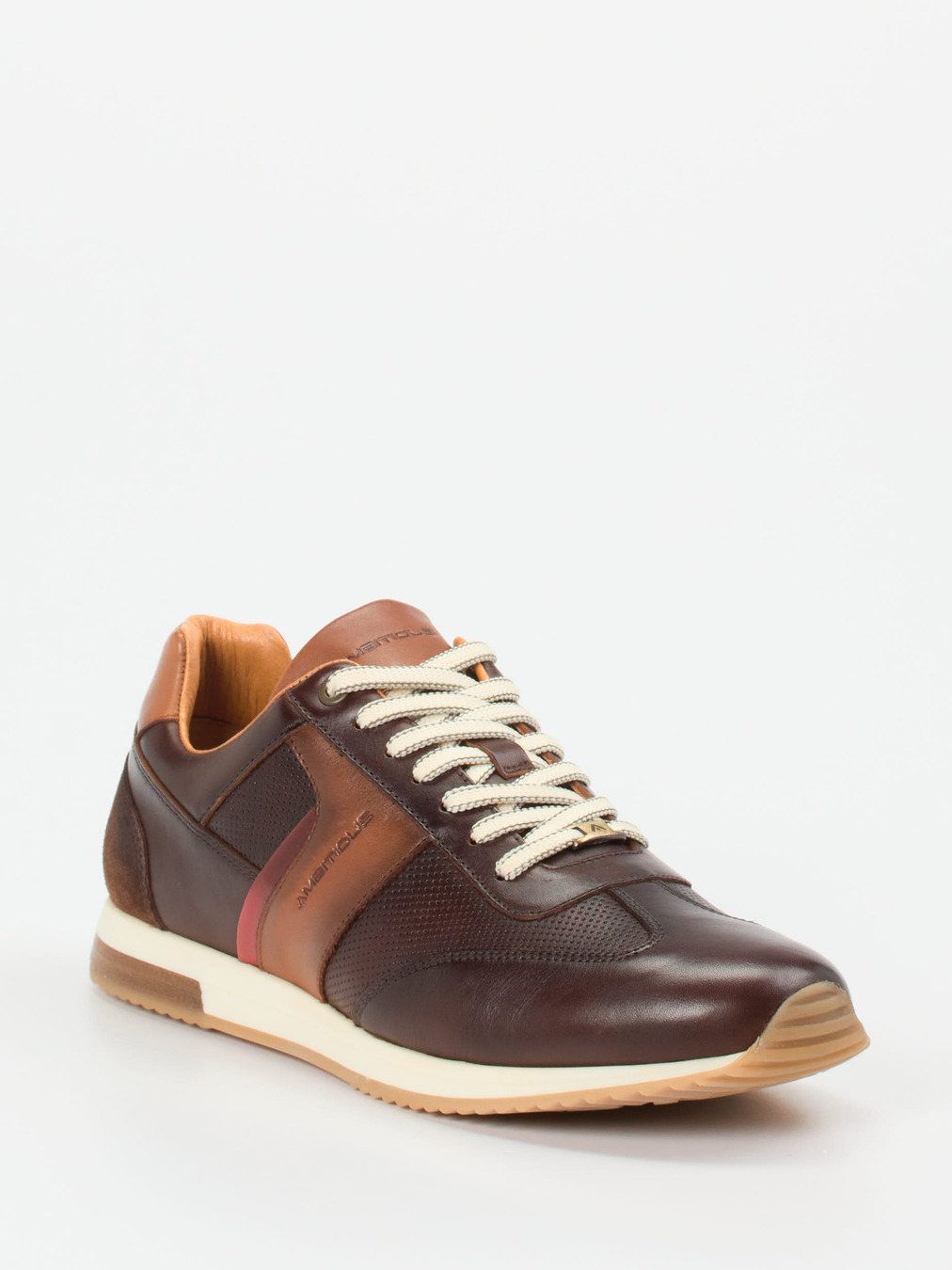 Ambitious – Sneaker aus Kalbleder Dunkelbraun