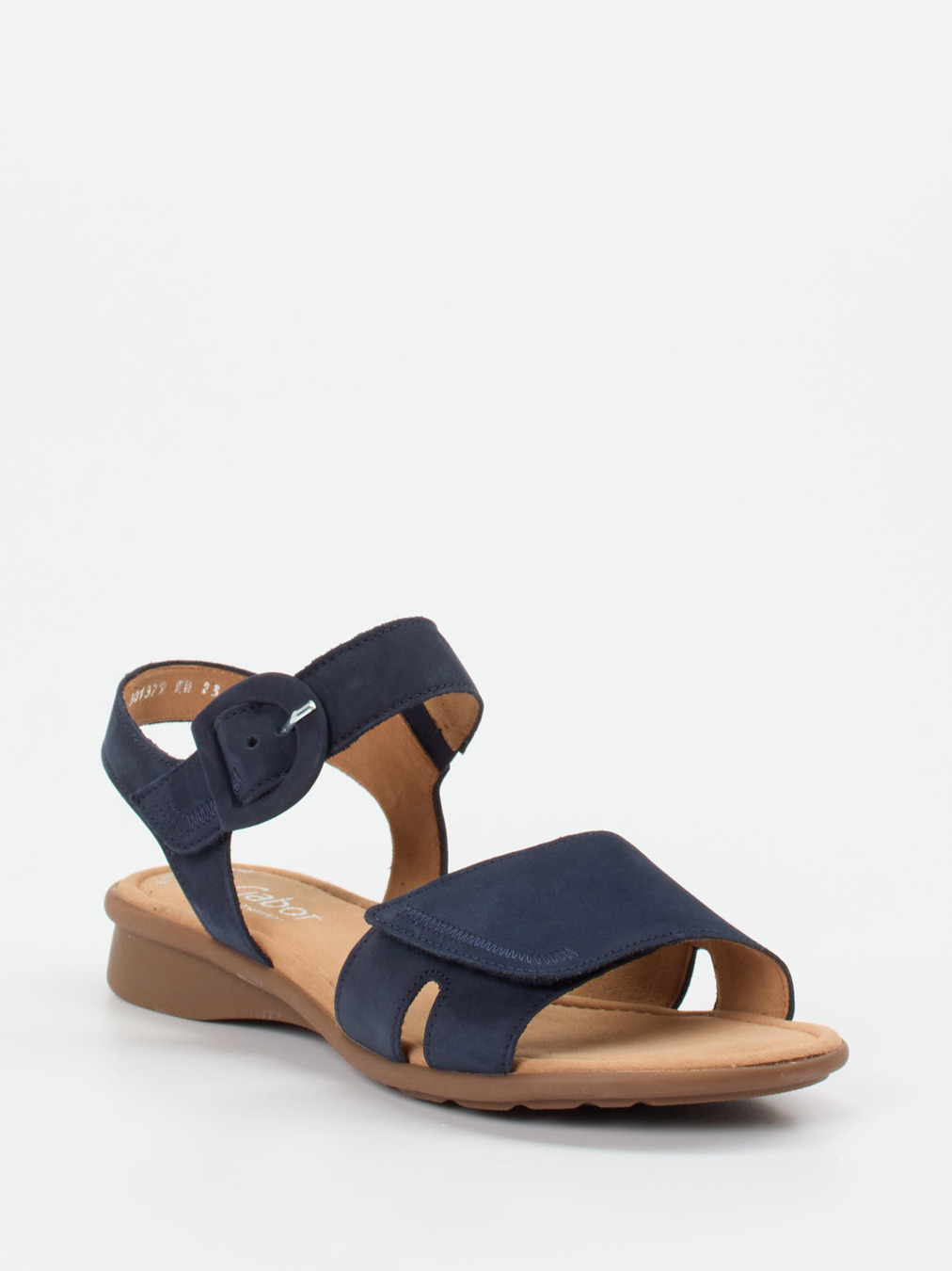Gabor Comfort – Sandalen aus Nubukleder dunkelblau
