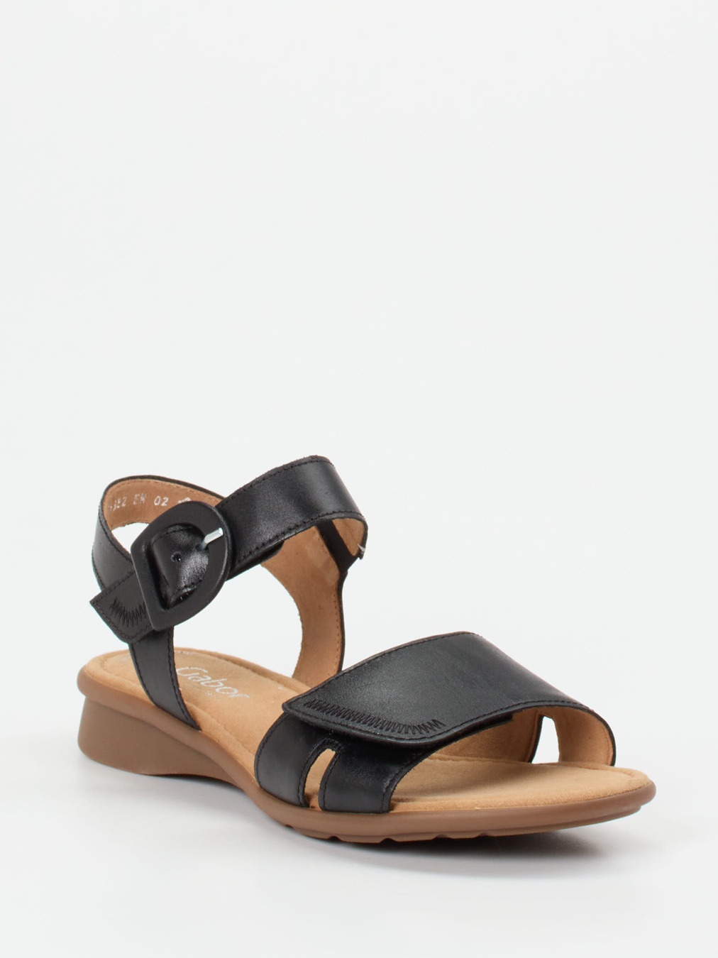 Gabor Comfort – Sandalen aus Kalbleder schwarz