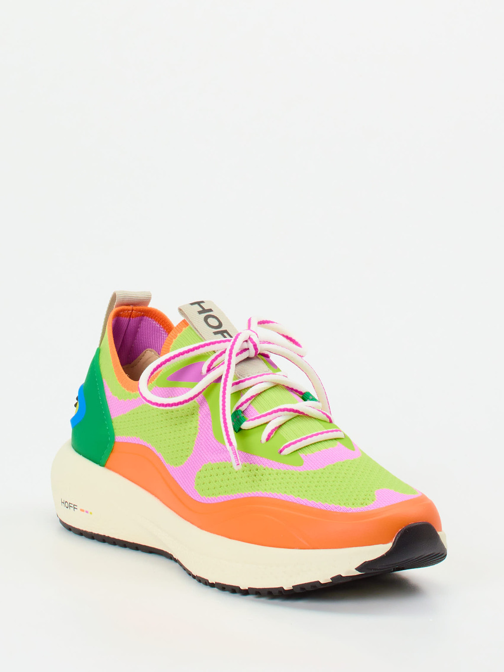 THE HOFF BRAND – Sneaker aus Textil in Neontönen