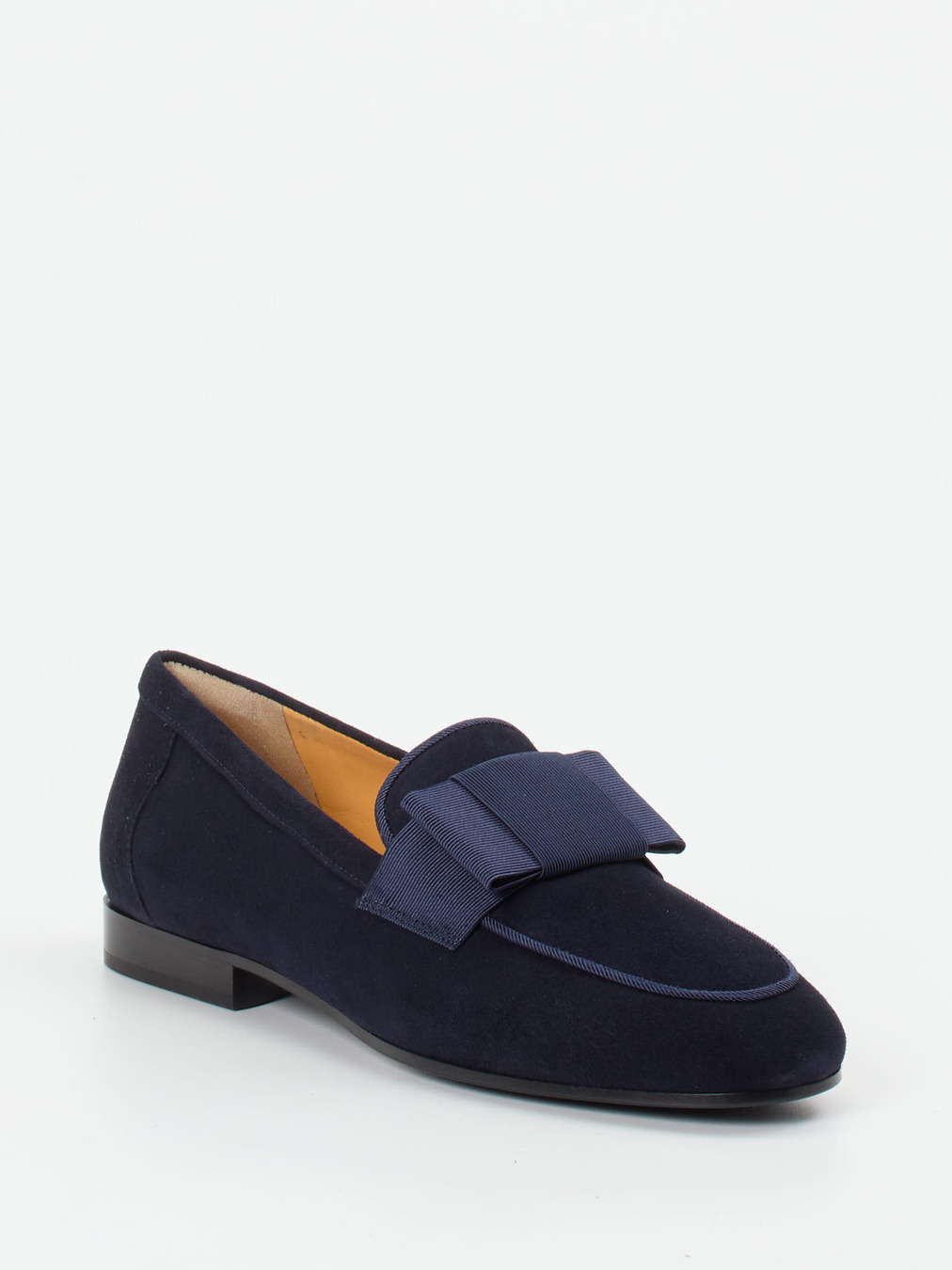 Truman's – Loafer aus Veloursleder marineblau