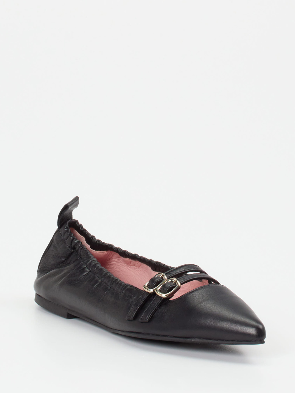 Pretty Ballerinas – Spitzballerinas aus Lammleder schwarz