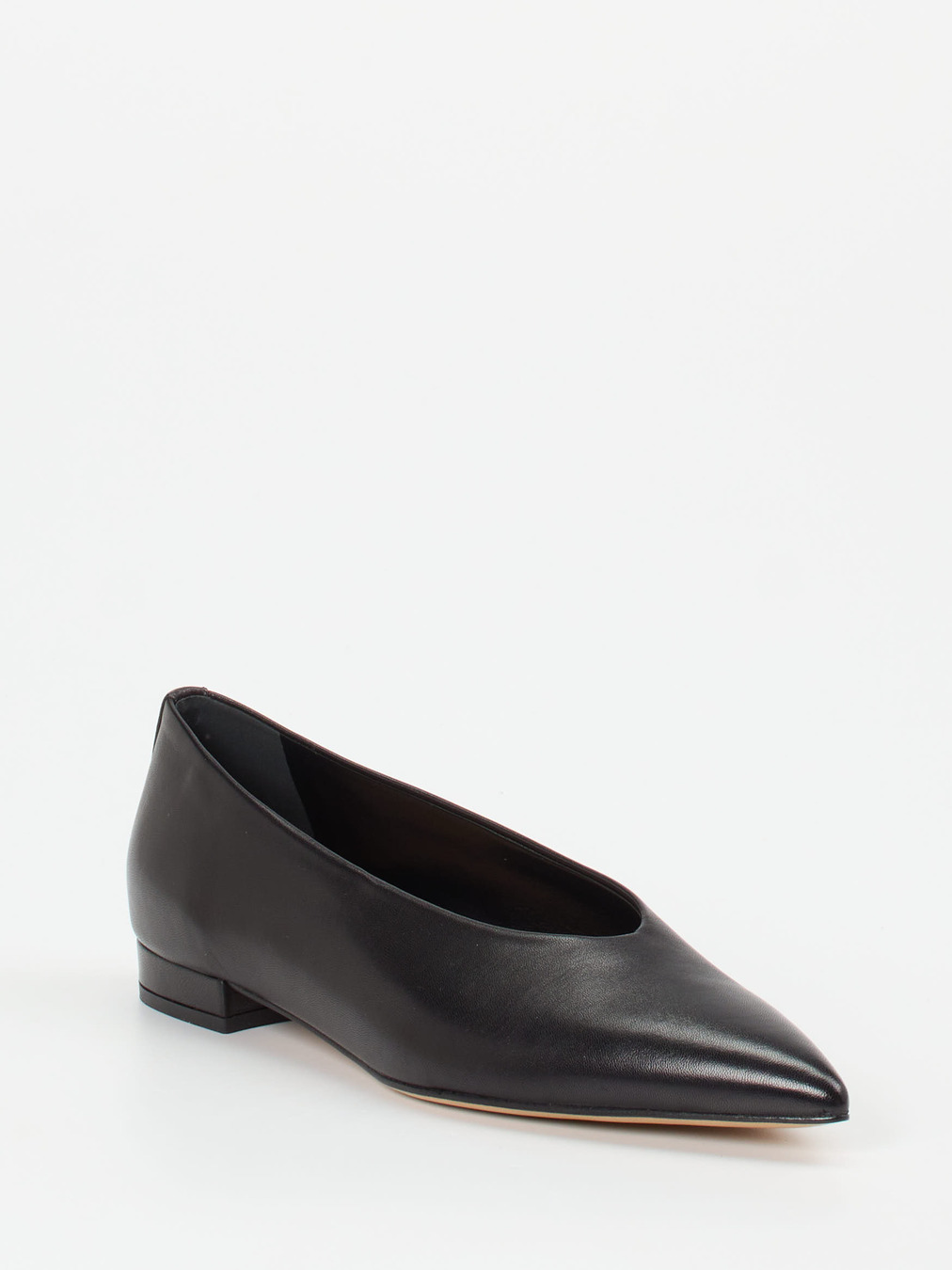 Konstantin Starke – Spitzballerinas aus Lammleder schwarz