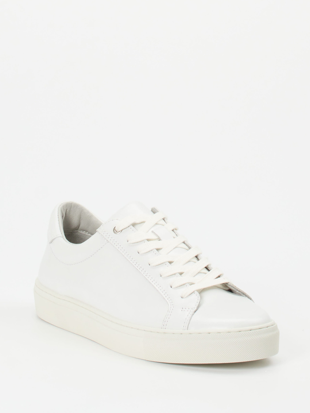 Digel – Sneaker aus Kalbleder in Weiß