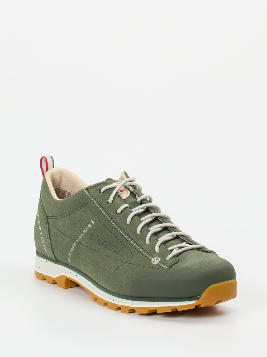 Dolomite 1897 – Outdoor-Sneaker aus Fettleder olivgrün