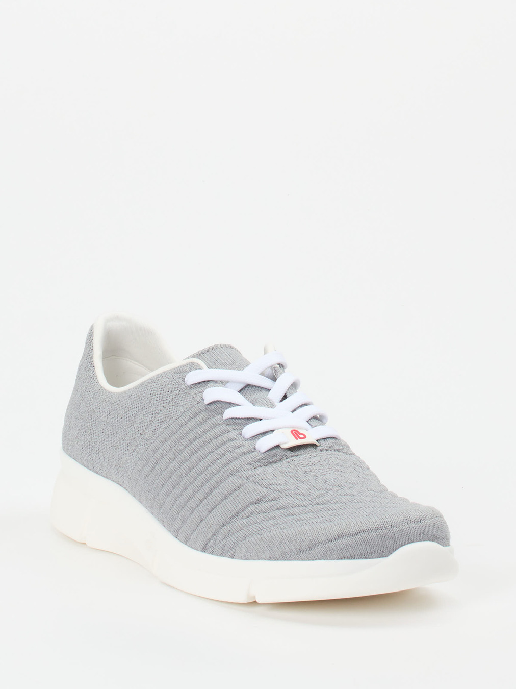 Berkemann – Komfort-Sneaker aus Textilstrick Hellgrau