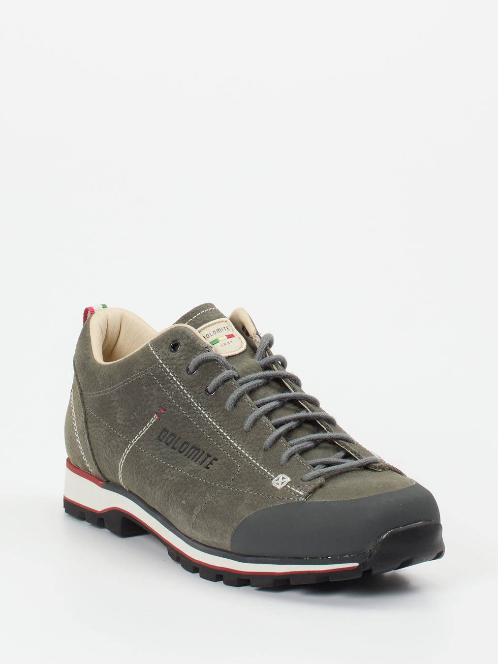 Dolomite 1897 – Outdoor-Sneaker aus Fettleder olivgrün