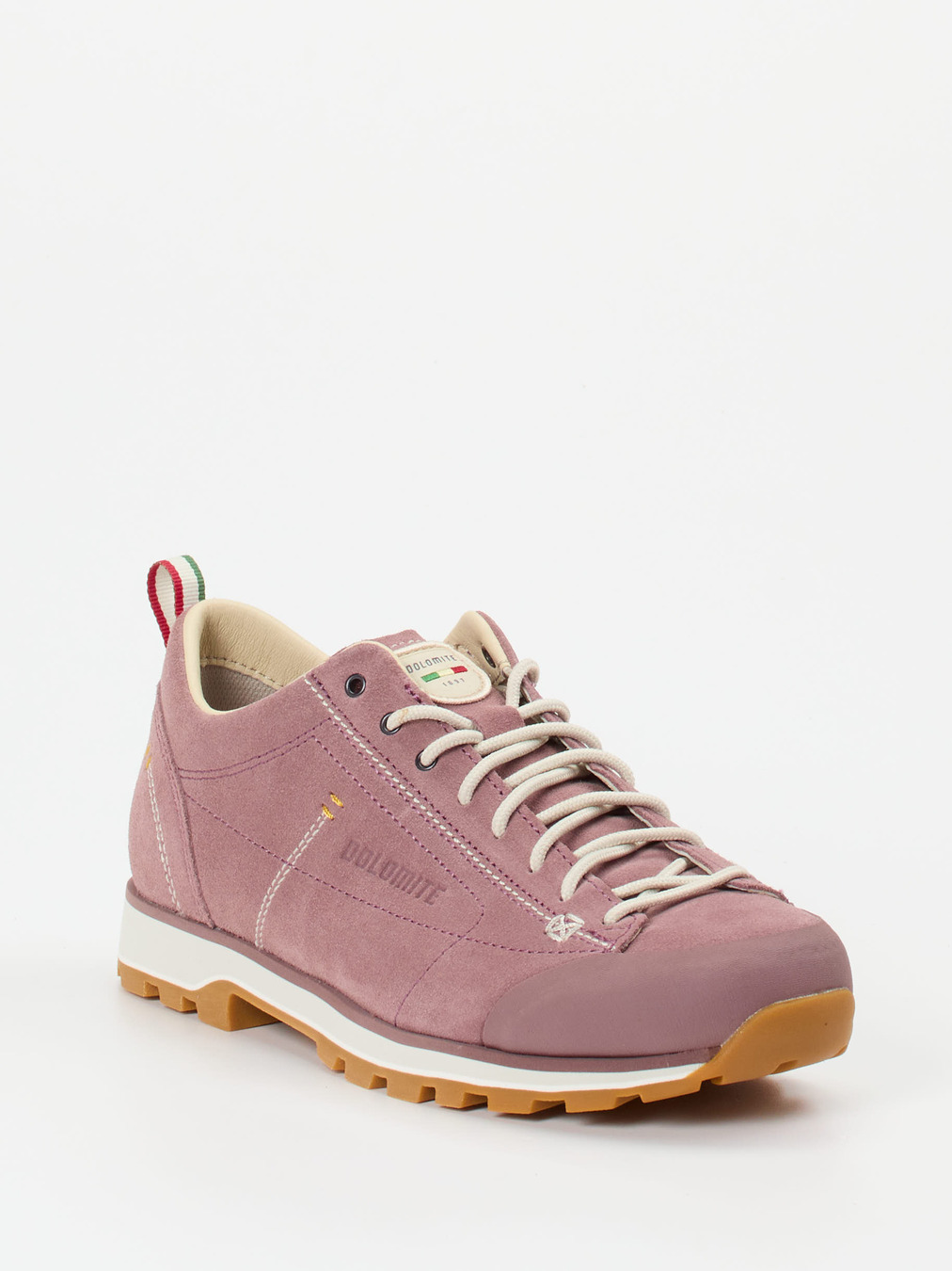 Dolomite 1897 – Outdoor-Sneaker aus Fettleder altrosa