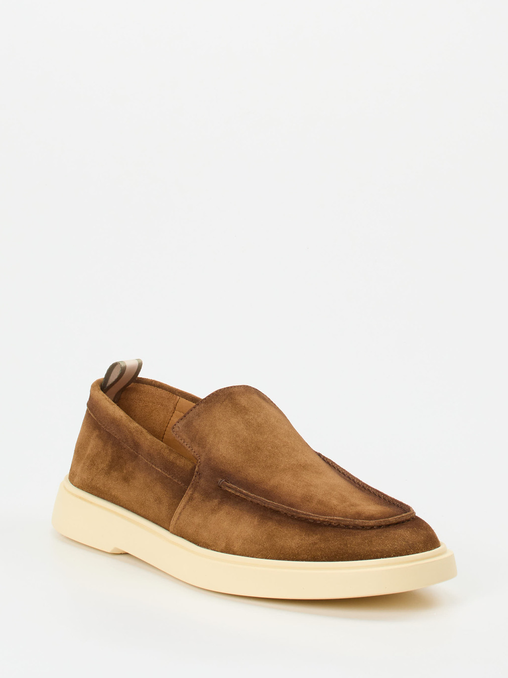 Officine Creative – Loafer aus Veloursleder braun