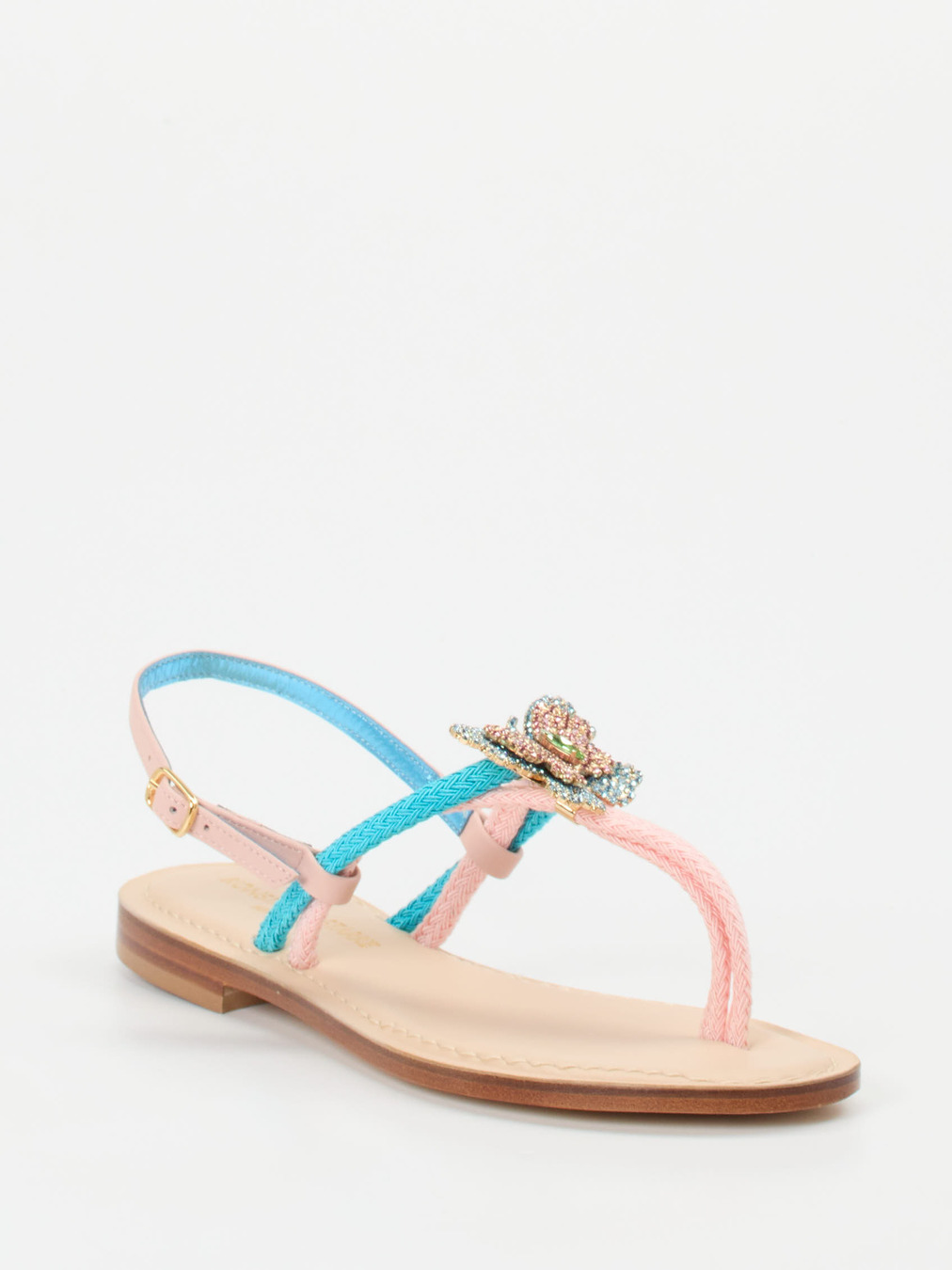 Konstantin Starke – Zehentrenner aus Textil und Glattleder