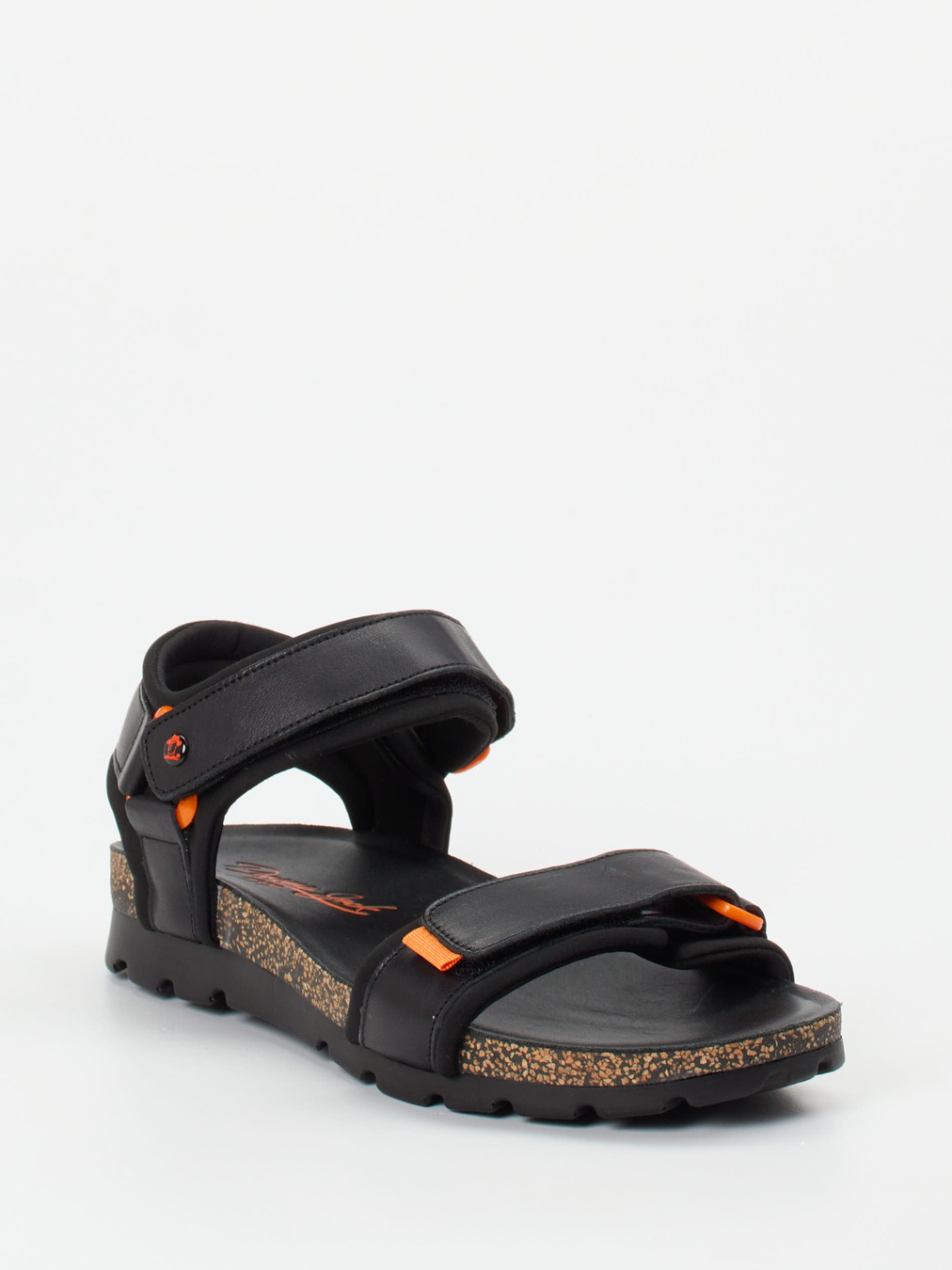 Panama Jack – Trekkingsandalen aus Fettleder Schwarz