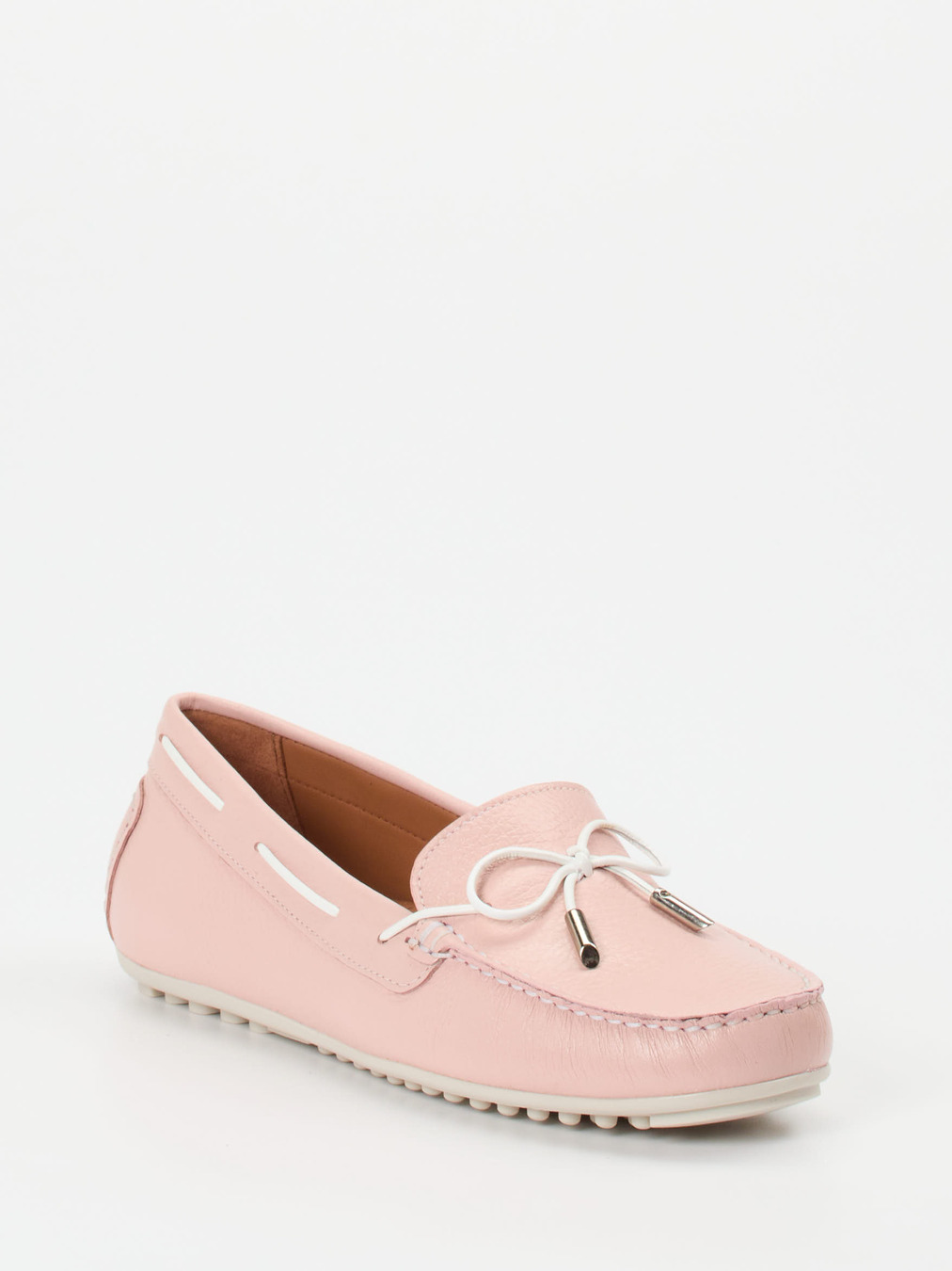 Ralph Harrison – Slipper aus Kalbleder in Rosé