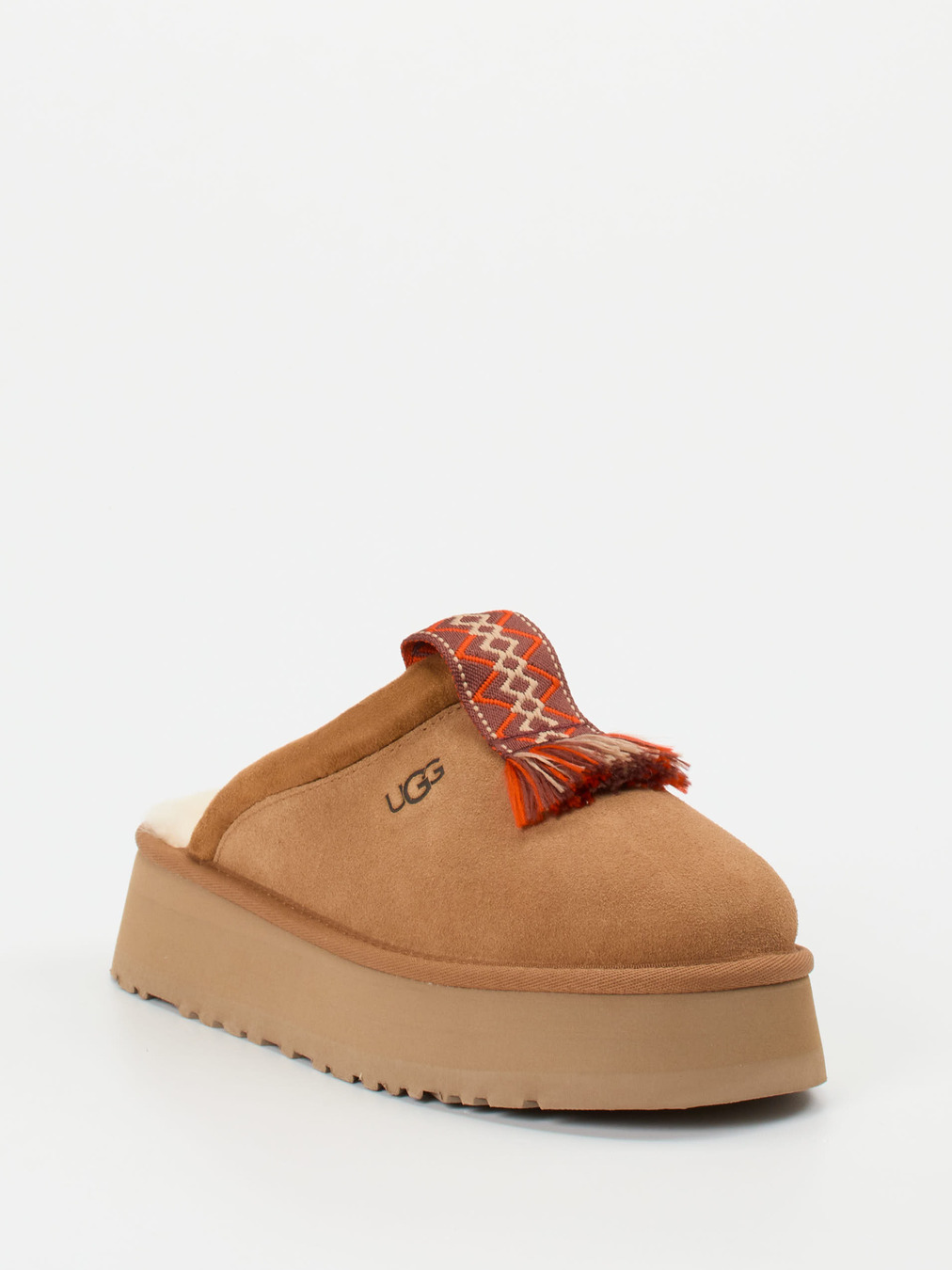 UGG – Mules aus Veloursleder mit Plateau