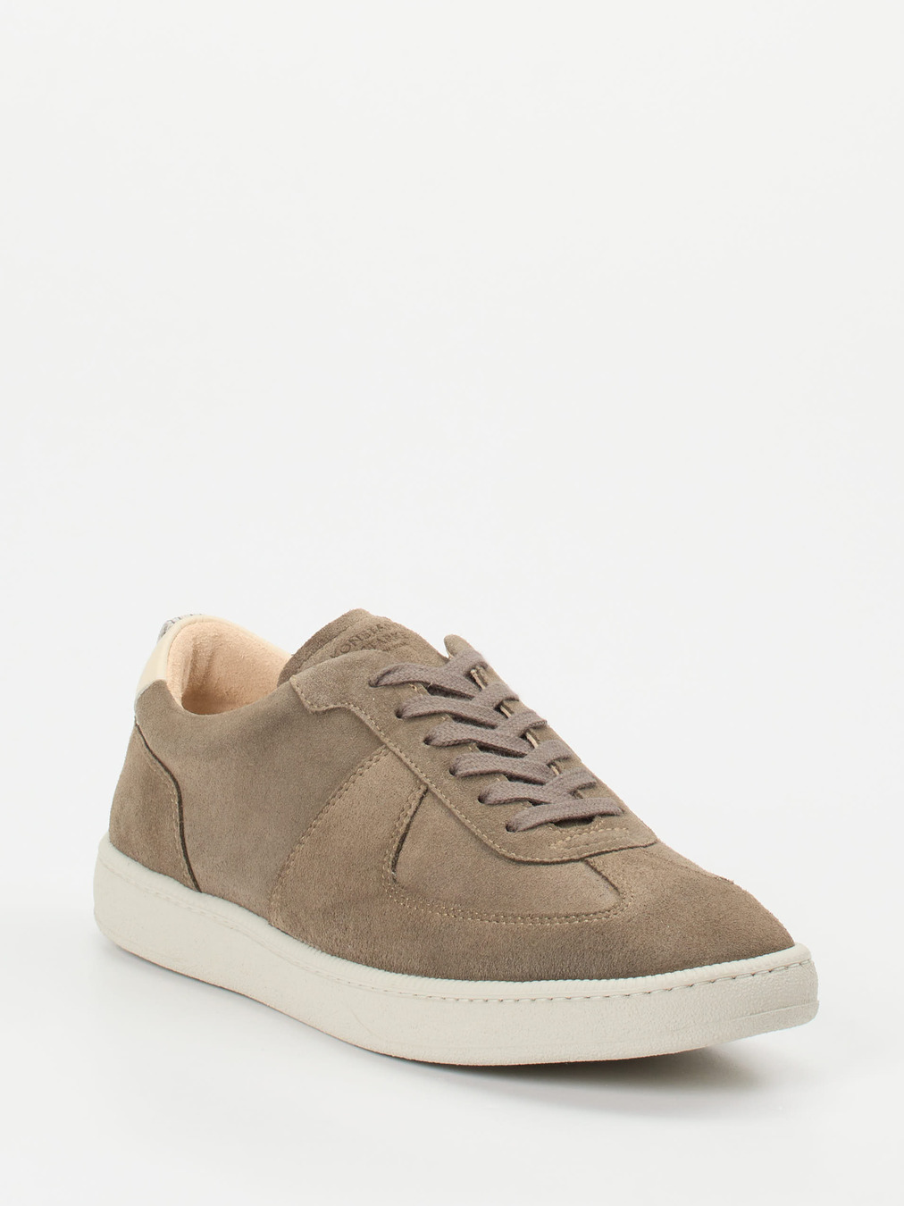 Konstantin Starke – Sneaker aus Veloursleder in Taupe