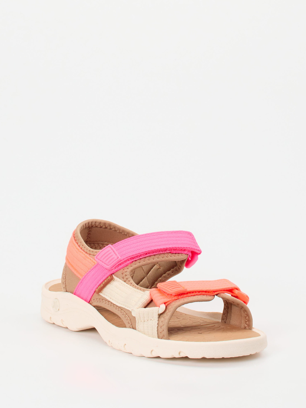 Bisgaard – Trekkingsandalen aus Textil pink