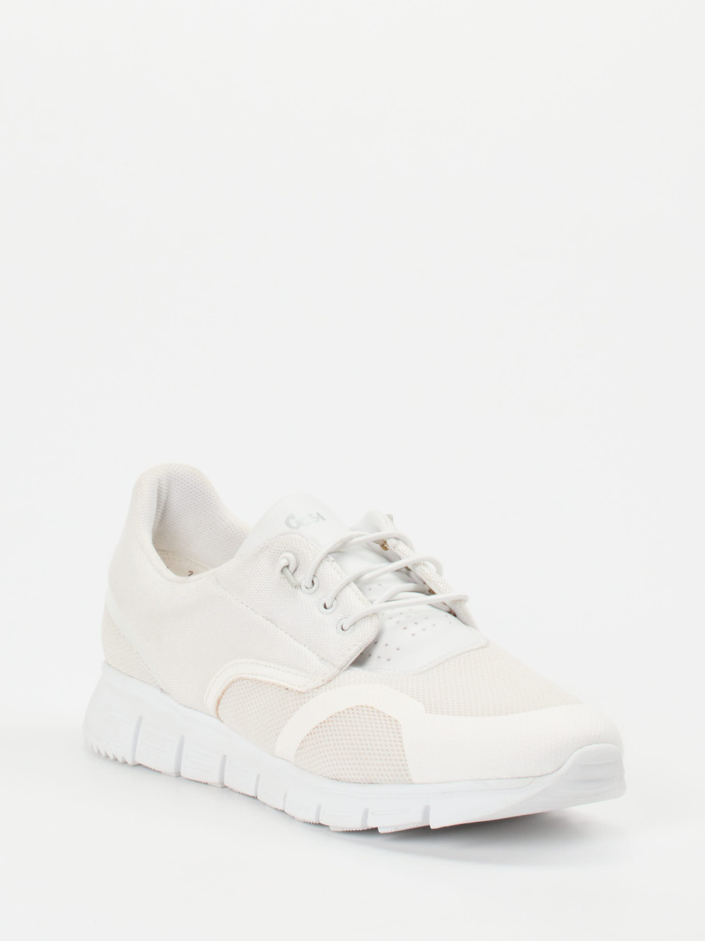 Sioux – Sneaker aus Meshtextil in Offwhite