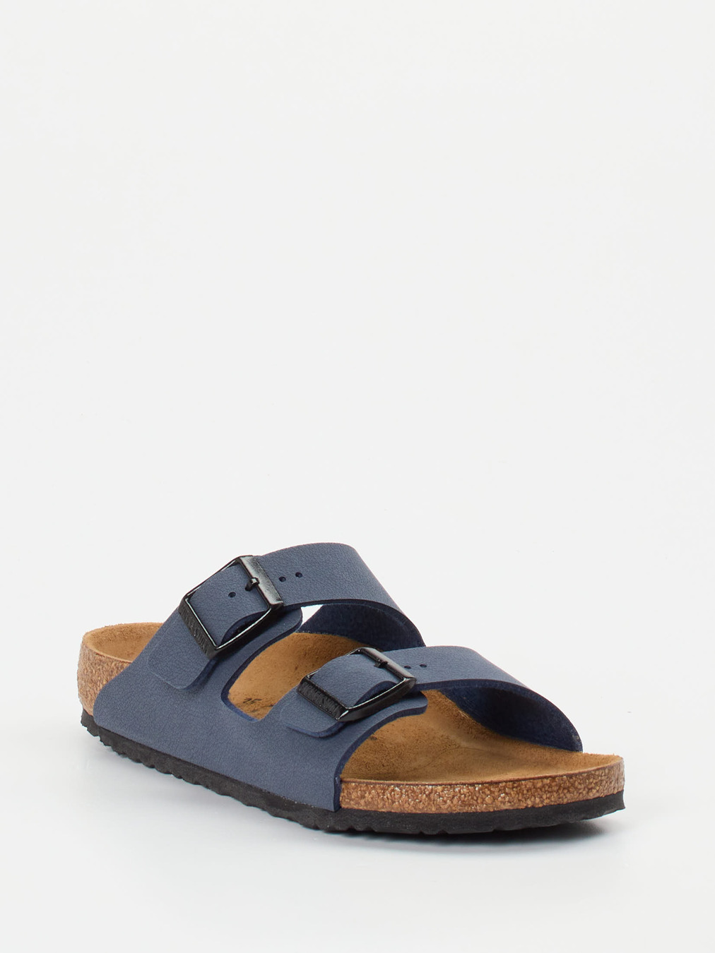 Birkenstock – Zweiriemer-Pantolette aus Synthetik Dunkelblau
