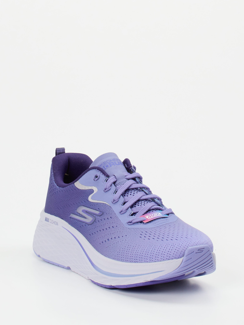 Skechers – Laufschuh aus Mesh in Lavendel